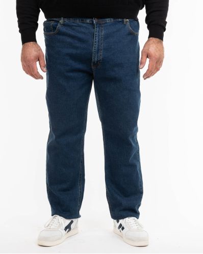 Jean stretch grande taille regular bleu