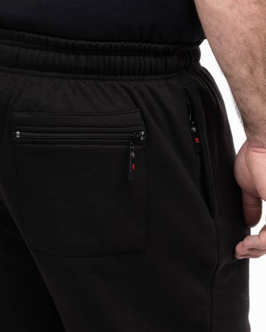 Pantalon de jogging grande taille noir