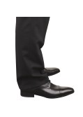 Pantalon de costume Classic noir pour homme fort du 50 au 78