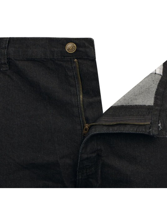 Jean Stretch noir coupe confort : grande taille jusqu'au 76FR (60US)