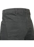 Pantalon 5 poches gris: grande taille jusqu'au 88FR