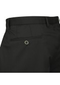 Pantalon ville tergal noir: grande taille jusqu'au 72FR (56US)