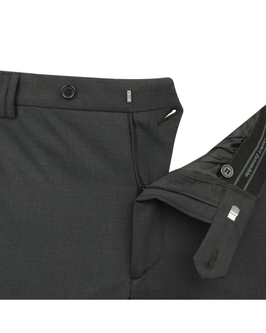 Pantalon ville anthracite: grande taille jusqu'au 72FR (56US)