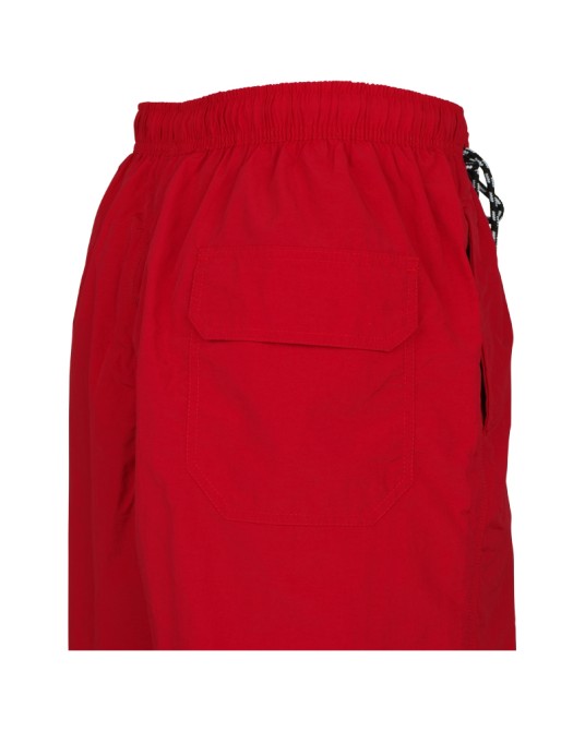 Short de bain rouge: grande taille du 3XL au 6XL