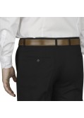 Pantalon de costume noir pour Homme Grand: 44 au 54