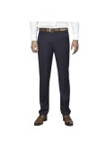 Pantalon de costume bleu à pois  pour homme grand : du 44 au 52/54