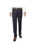 Pantalon de costume bleu à pois  pour homme grand : du 44 au 52/54