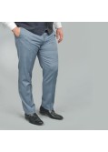 Pantalon de costume Reda bleu clair : grande taille du 52 au 64