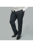 Pantalon de costume Reda bleu marine: grande taille du 52 au 66