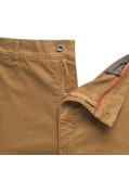 Pantalon chino aspect côtelé 1214 noisette Homme grand