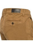 Pantalon chino aspect côtelé 1214 noisette Homme grand