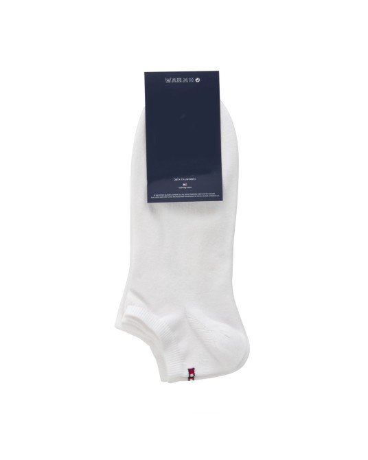 Lot de 2 paires de socquettes Tommy Hilfiger blanches en coton