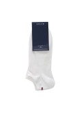 Lot de 2 paires de socquettes Tommy Hilfiger blanches en coton