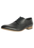 Chaussure derby Fozzetti en cuir grande taille pour homme noires