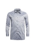 Chemise Maneven manches extra-longues 72 cm piqué gris facile à repasser