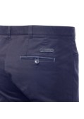 Pantalon chino Maneven grande taille marine