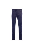 Pantalon chino Maneven grande taille marine