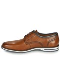 Derby pieds larges grande taille cognac Lloyd