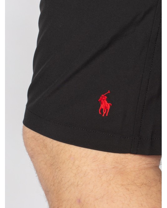 Short de bain Ralph Lauren grande taille noir