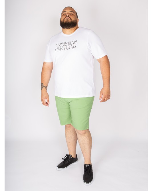 Short chino 1214 grande taille armuré vert