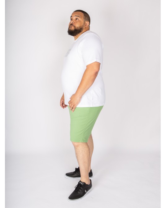 Short chino 1214 grande taille armuré vert