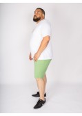 Short chino 1214 grande taille armuré vert