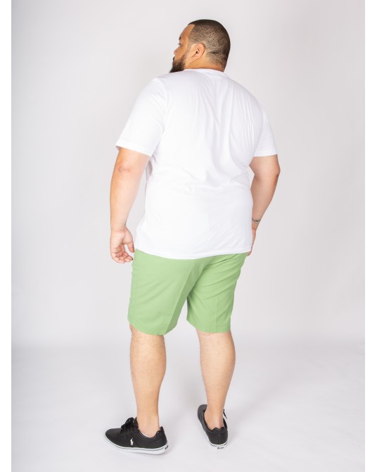 Short chino 1214 grande taille armuré vert