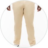 Pantalon grande taille