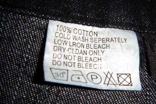 Étiquettes Lavage pour Vêtements - Étiquettes Tissées