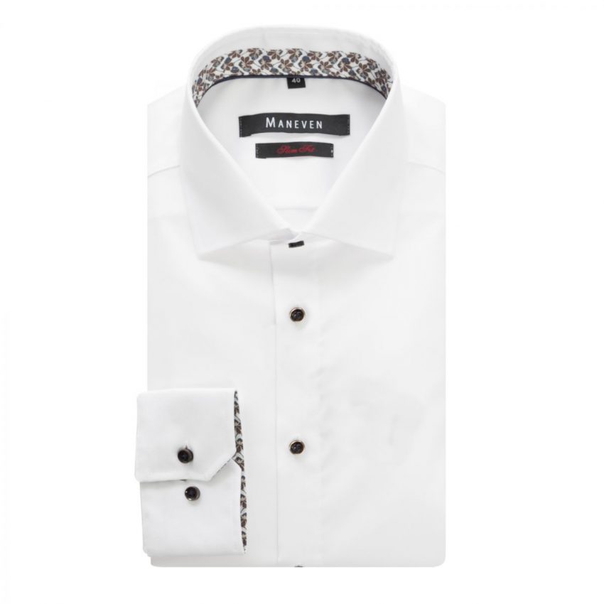 Chemise blanche grande taille (non Iron)