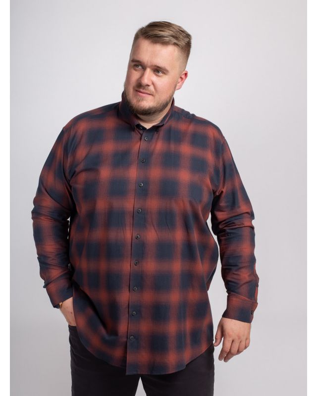 chemise flanelle à carreaux Maeneven homme grande taille rentrée 2022