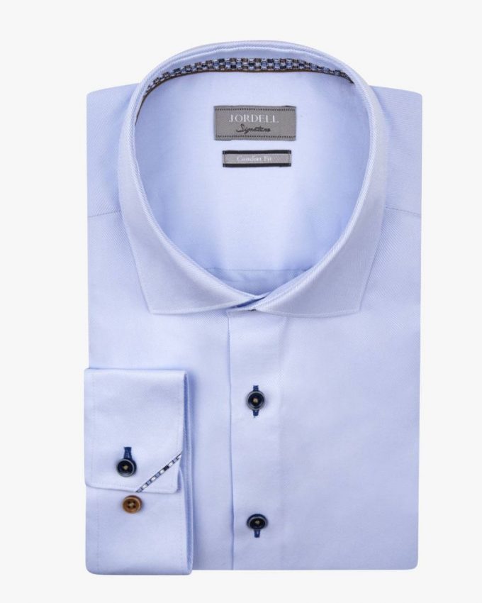 Chemise bleu ciel homme grande taille